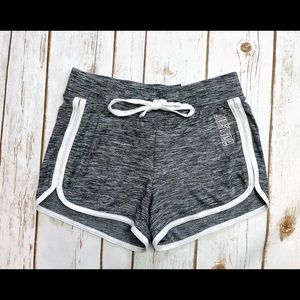 Justice Girls Grey Dolphin Athletic Shorts Size 10 NWT